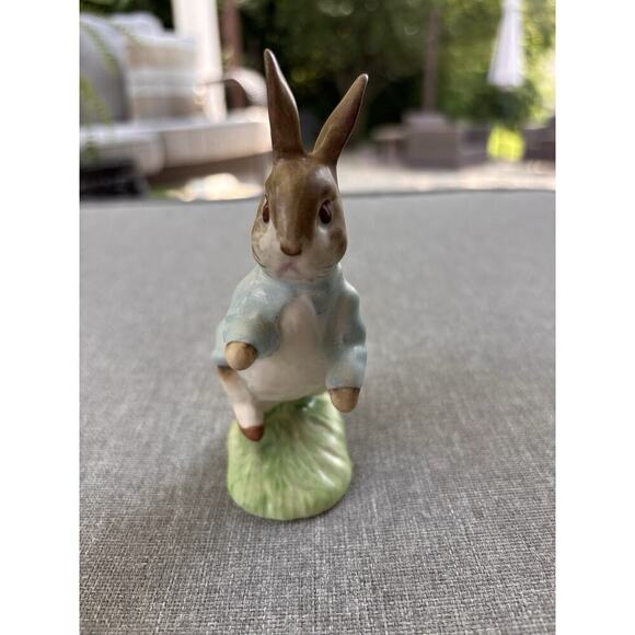 Vintage 1989 Royal Albert Beatrix Potter Figurine PETER RABBIT Excellent Rare - Picture 3 of 6